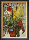 Vase of Poppies Poster by Vincent van Gogh