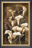 Golden Calla Lilies Posters by Linda Thompson