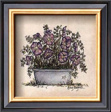 Violets Poster by Mary Hughes