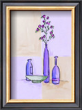 Modern Vases with Bowl Prints by Josephine French