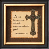Celtic Cross: Overcome Evil Posters