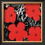 Flowers, c.1964 (Red) Posters by Andy Warhol