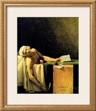 Death of Marat Framed Giclee Print by Jacques-Louis David