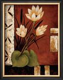 Lotus Silhouette II Posters by Krista Sewell