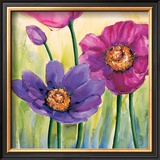 Anemoni in Rosa (detail) Posters by Giuseppina Tartagni