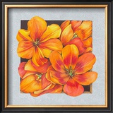 Flowers at the Window I Print by S. Vollamt