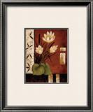 Lotus Silhouette II Art by Krista Sewell
