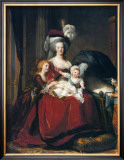 Marie-Antoinette et Ses Enfants, 1787 Poster by Elisabeth Louise Vigee-LeBrun