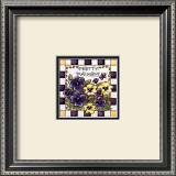 Pretty Pansies Poster by Joy Marie Heimsoth