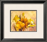 Colourful Flowers I Prints by Gisela Funke