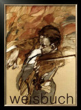 Le Violoniste Poster by Claude Weisbuch