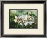 Dawning Magnolias Prints by Fangyu Meng