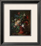 Flowers in an Urn Prints by Jan van Huysum