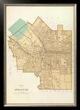 Syracuse, New York, c.1895 Framed Giclee Print by Joseph Rudolf Bien