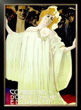 Compagnia d'Opere Comiche Framed Giclee Print by Lax 