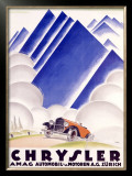 Chrysler Framed Giclee Print by Otto Ernst
