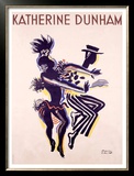 Katherine Dunham Framed Giclee Print by Paul Colin