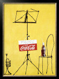 Coca-Cola Swiss Pop Art, c.1962 Framed Giclee Print by Herbert Leupin