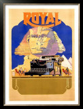 Royal Typewriter Company Framed Giclee Print by A. C. Arp