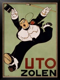Uto Zolen Framed Giclee Print by Charles Verschuuren