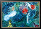 Le Paradis Posters by Marc Chagall