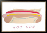 Hot Dog Prints by Perry King