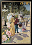 Vichy Framed Giclee Print by Tanconville 
