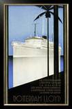 Rotterdam Lloyd Framed Giclee Print by Johann Von Stein