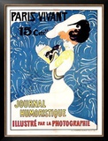 Paris Vivant Framed Giclee Print by Petitjean 