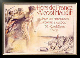 Alcool Maudit Framed Giclee Print by Chavannaz 