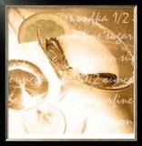Lemon Drop Martini Limited Edition Framed Print by Peterson 