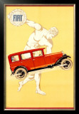 Fiat Framed Giclee Print by Constant Le Breton