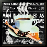 Give Me all your Coffee Print by Marcel Terrani