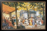 Le Marche aux Fleurs Prints by Eugene Auguste Deully