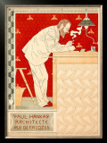 Paul Hankar Framed Giclee Print by Paul Crespin