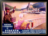 Utazzek Hajoinkon! Framed Giclee Print by Lipot Satori