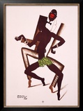 Bal Negre Framed Giclee Print by Paul Colin