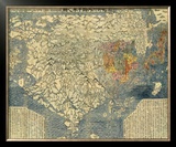 Nanzenbushu Bankoku Shoka No Zu, c.1710 Framed Giclee Print by Hotan 