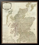 Composite: Scotland or North Britain, c.1790 Framed Giclee Print by Robert Campbell