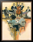 All That Jazz II Print by Karen Dupré