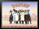 Shady Lady Framed Giclee Print by Sharon Hunt