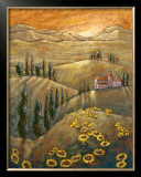 Tuscan Sunflowers II Prints by Marshall Banks