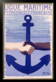Colonial Maritime League Framed Giclee Print by Paul Colin