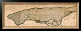 New York and the Island of Manhattan, 1812 Posters by Peter Maverick