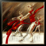 Dancing Ribbons Prints by Kitty Meijering