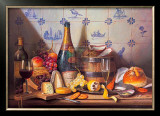 Delft Tiles and Fine Champagne Prints by Raymond Campbell