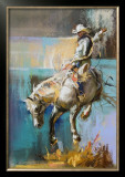 Buckaroo Framed Giclee Print by Dawn Emerson