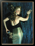 Dime a Dance Framed Giclee Print by Richie Fahey