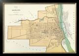 Albany, New York, c.1895 Framed Giclee Print by Joseph Rudolf Bien