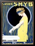 Savon Shyb Framed Giclee Print by Rene Lelong